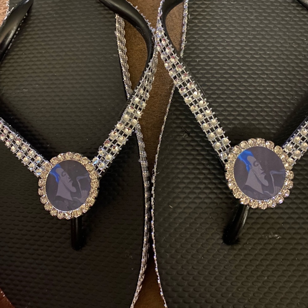 Hercules Hades flip flops
